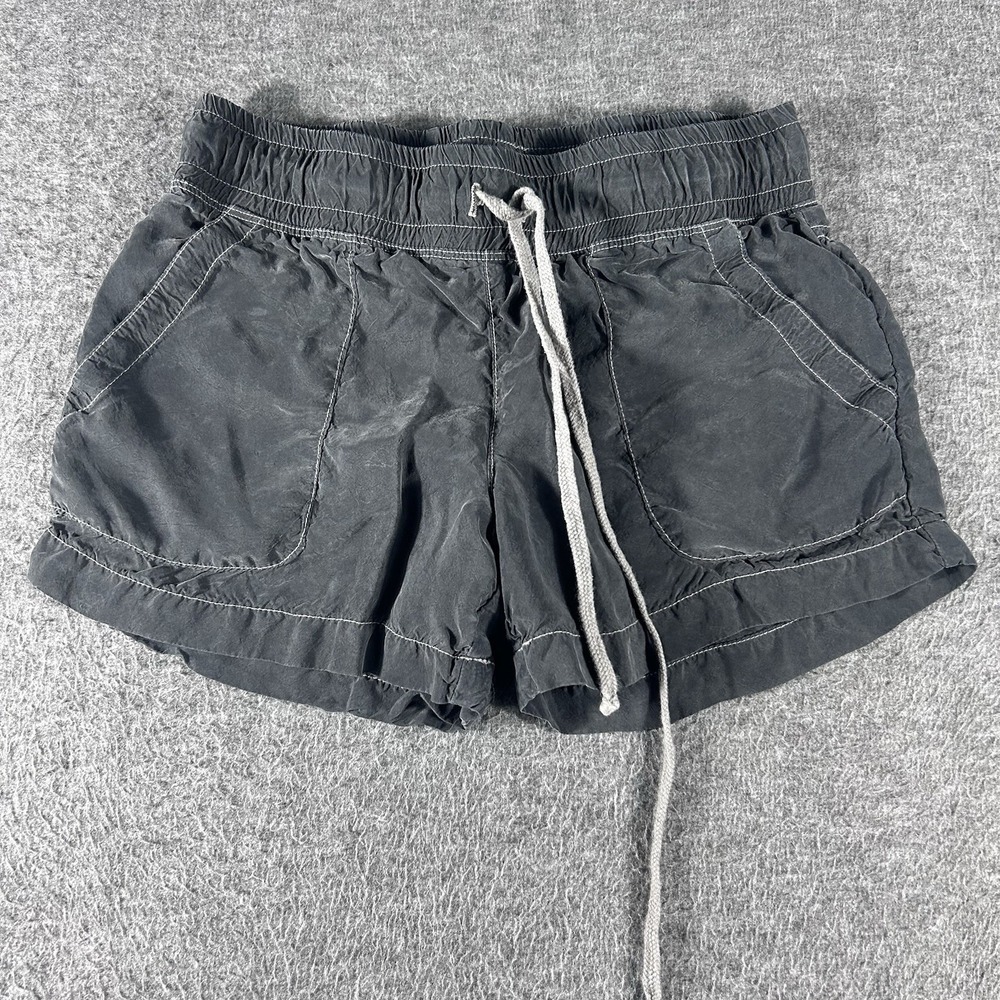 Hard Tail Forever Shorts Womens Size XS Vegan Silk Lounge Shorts 3" Inseam USA
